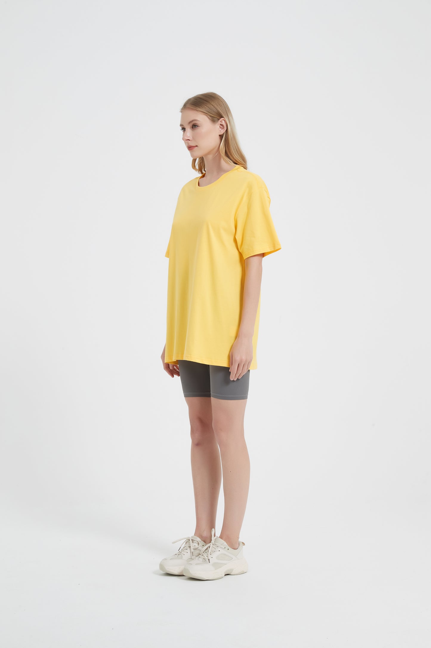 Yokvan Oversized Tee Yellow