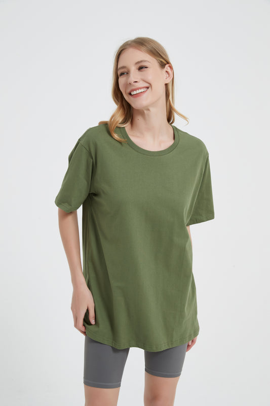 Yokvan Oversized Tee Olive