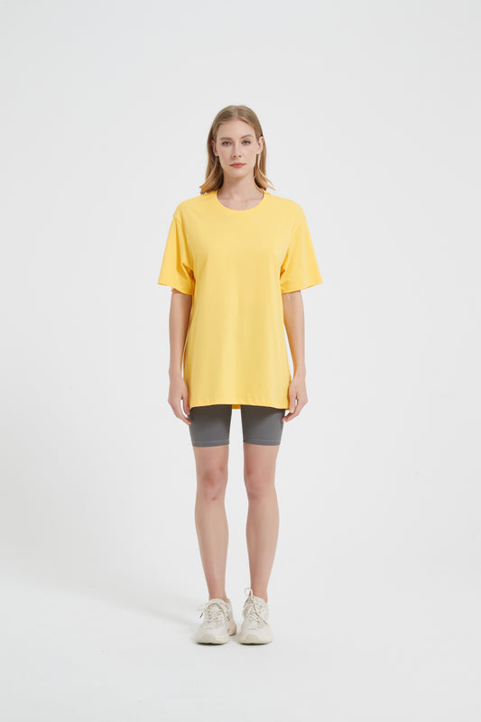 Yokvan Oversized Tee Yellow