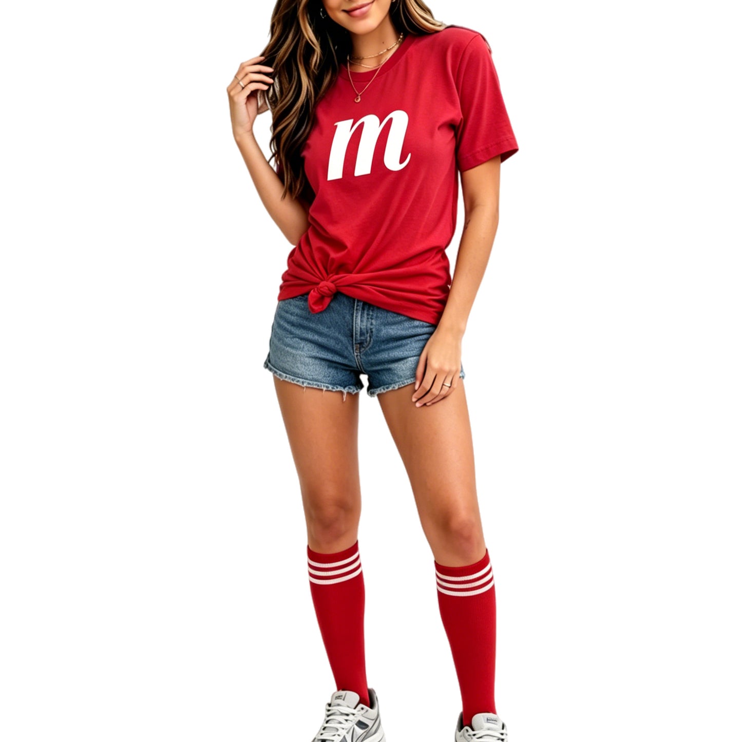 YOKVAN Womens Easy Costumes T-Shirts and Socks